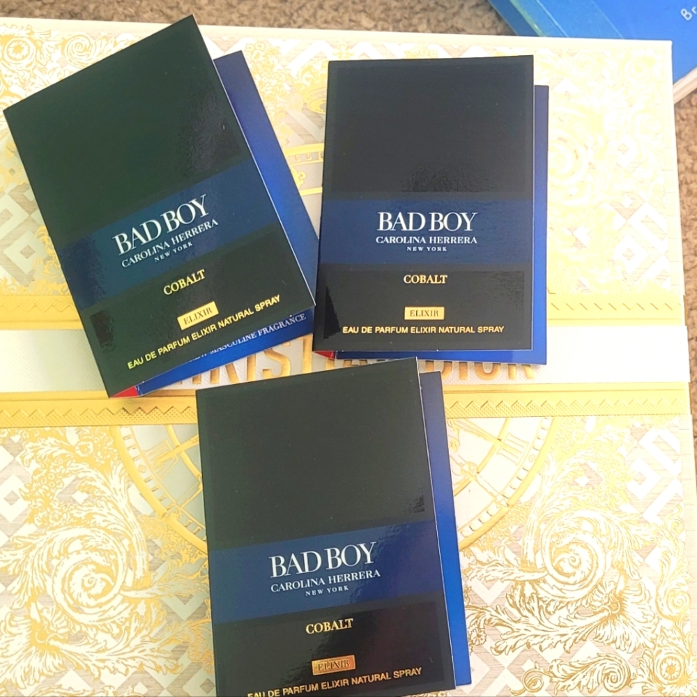 Carolina Herrera bad boy samples